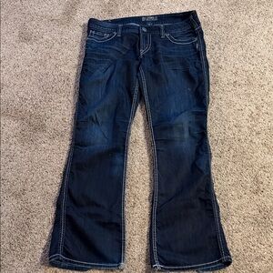 Silver Jeans Women's Deep Indigo Boot Cut